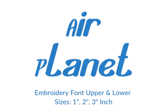 Air Planet Font Embroidery Design: A Designer’s Boutique Review