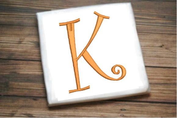 Beautiful Capital K Letter Monogram Review