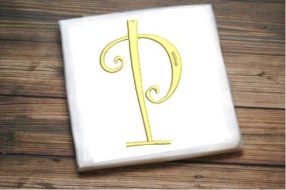 Beautiful Capital P Letter Monogram Review