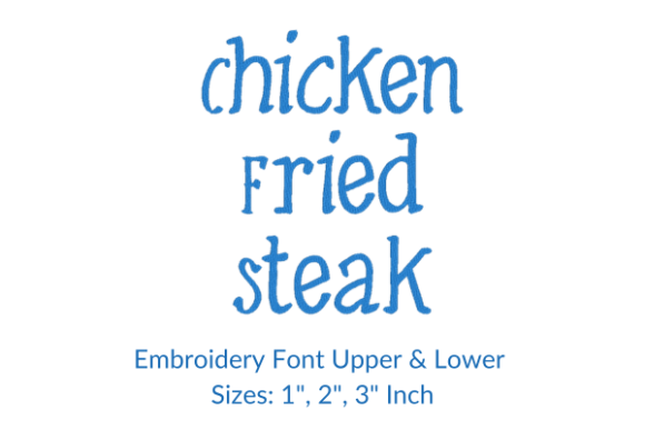 Chicken Fried Steak Fonts Embroidery: A Designer's Seasonal Review