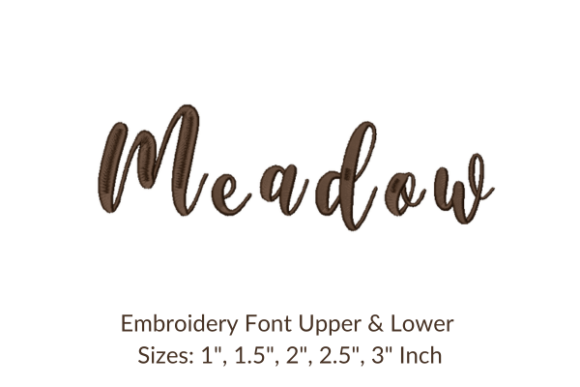 Meadow Font Embroidery Design: A Maker's Honest Review