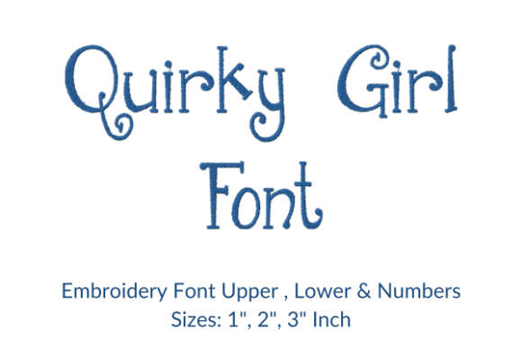 Quirky Girl Font Embroidery Design: A Seasonal Review