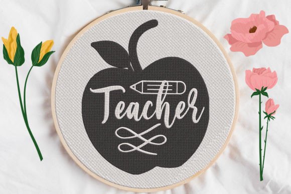 Teacher Sign in Apple Embroidery Design: A Practical Review