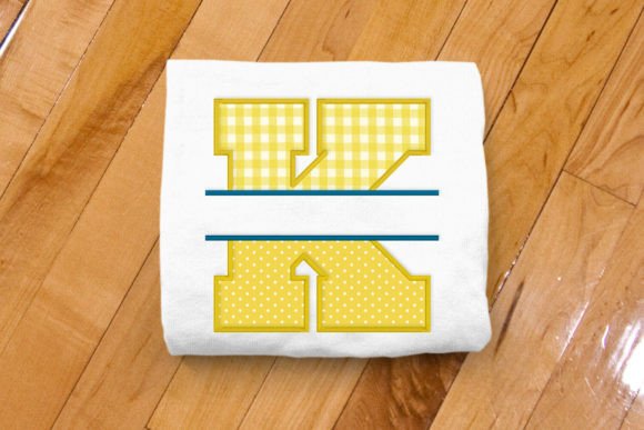 Varsity Letter K Split Applique: A Designer’s Review