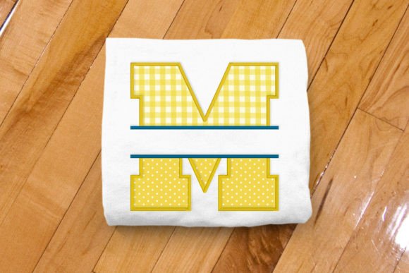 Varsity Letter M Split Applique: A Designer's Review