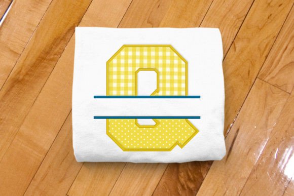 Varsity Letter Q Split Applique: Patch & Brand Review