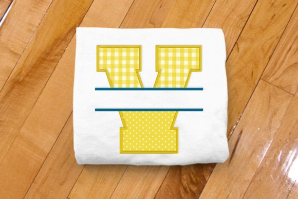 Varsity Letter V Split Applique: A Designer’s Review