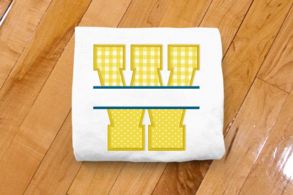 Varsity Letter W Split Applique: A Seasonal Stitching Review