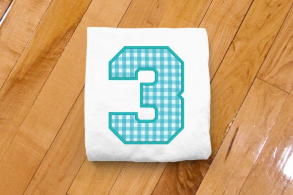 Varsity Number 3 Applique Embroidery Review